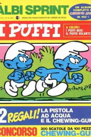 1970-I PUFFI NERI/IL PUFFO VOLANTE Professionale
