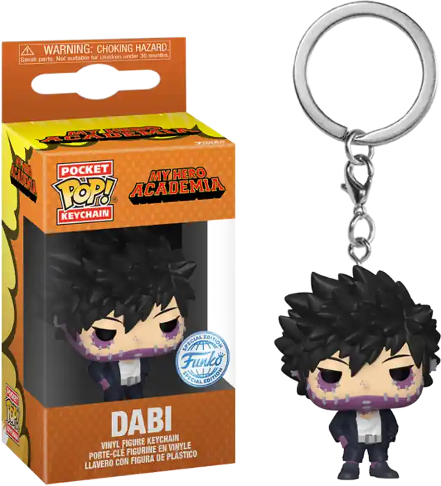 Offerta Limitata MY HERO ACADEMIA - KEYCHAIN - DABI (HIDEOUT) 4CM